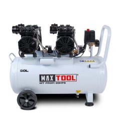Bezolejový kompresor MAXTOOL MT PROFI 50 HFS - 2800W, záruka 3 roky