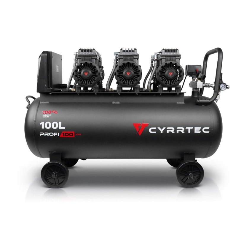 Bezolejový kompresor CYRRTEC PROFI 100 HFS