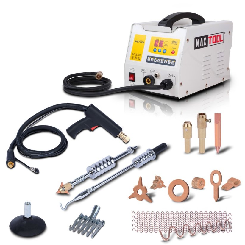 Zgrzewarka punktowa MAXTOOL MT SPOT 3900 z akcesoriami, zestaw Start