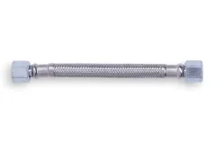 Pleciony przewód ciśnieniowy 160 mm (G 1/4″–G 1/4″), OD 12 mm
