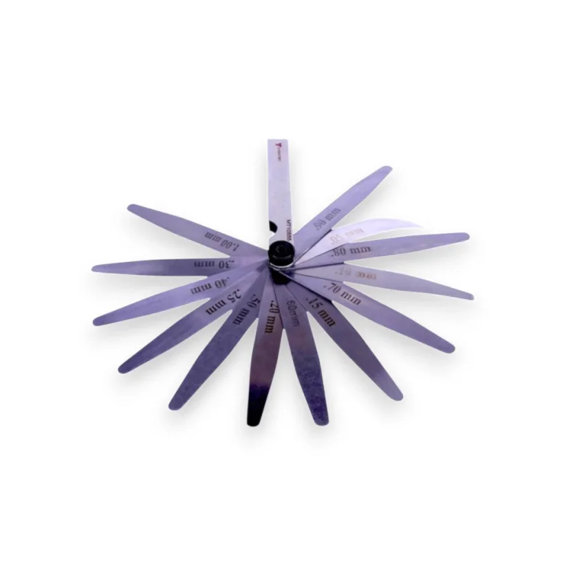 Sada spárových mierok 100 mm, rozsah 0,05–1 mm