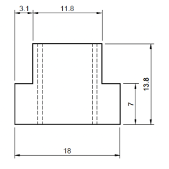 T - matica T12, závit M10