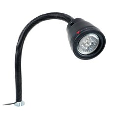 Magnetické strojné LED svetlo s flexibilným ramenom a chráničkou - 5 W, 230 V