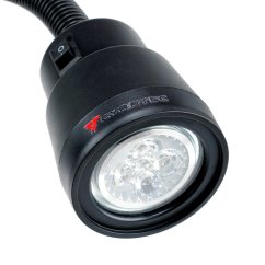 Magnetické strojné LED svetlo s flexibilným ramenom a chráničkou - 5 W, 230 V