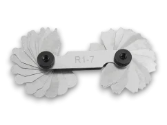 Zestaw promieniomierzy R 1–7 mm – wewn./zewn.