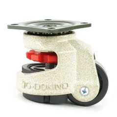 Koło jezdne ciężarowe z płytką montażową, do ciężkich maszyn, nośność 50 kg