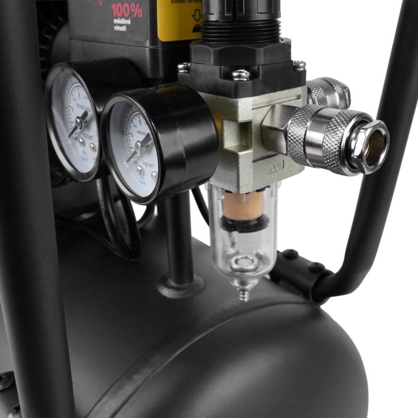 Bezolejový kompresor CYRRTEC FLEXI 24, záruka 3 roky