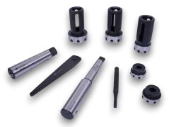 Držák pro závitování v koníku, stopka MK 2 + MK 3 - kompletní sada