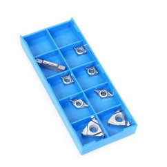 Náhradní břitové destičky na hliník pro sadu nožů 16*16mm (MT10041), sada 8 ks