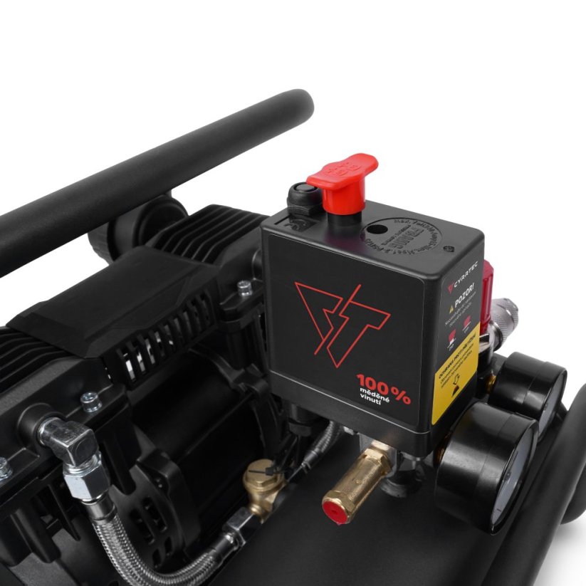 Bezolejový kompresor CYRRTEC SILENT 4, záruka 3 roky