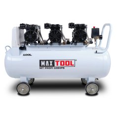 Bezolejový kompresor MAXTOOL MT PROFI 100 HFS - 4200W, záruka 3 roky