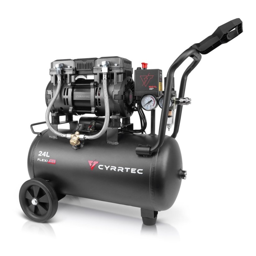 Bezolejový kompresor CYRRTEC FLEXI 24, záruka 3 roky