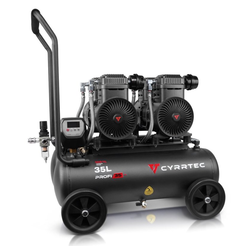 Bezolejový kompresor CYRRTEC PROFI 35 SP