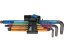 Zástrčné kľúče Wera inbus 950/9 Hex-Plus Multicolour HF 1, BlackLaser s pridržiavacou funkciou (Sada 9 dielov) 022210