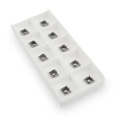 Výmenná britová doštička CCGT060204 - na hliník, súprava 10 ks