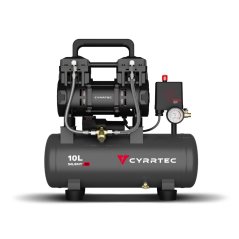 Bezolejový kompresor CYRRTEC SILENT 10, záruka 3 roky