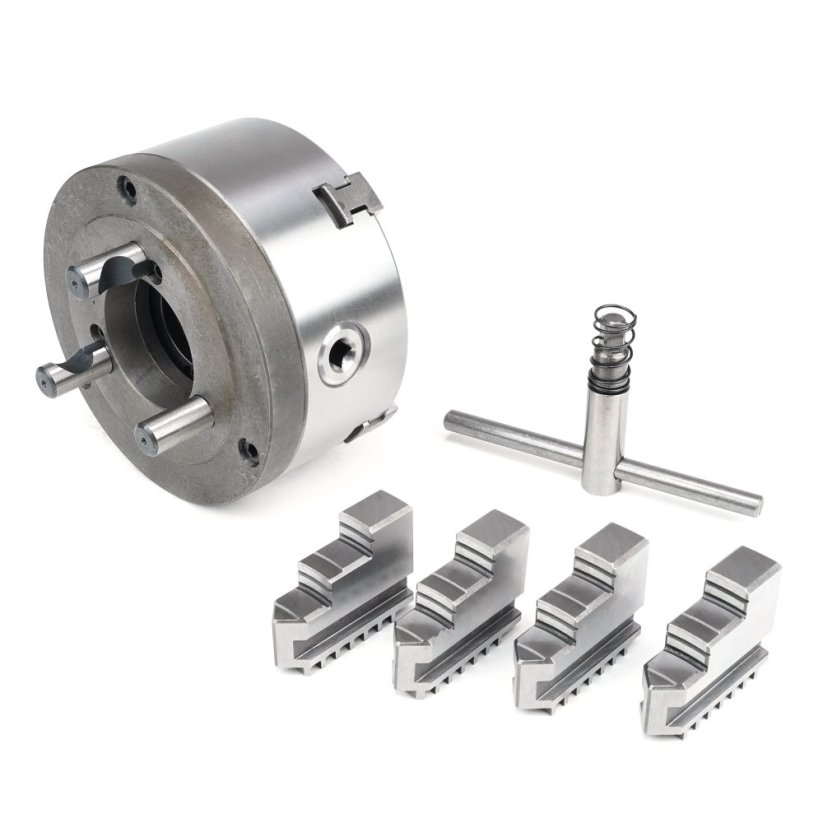 Uchwyt samocentrujący K12-160 mm, 4 szczęki – camlock D4