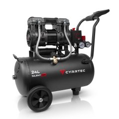 Bezolejový kompresor CYRRTEC SILENT 24, záruka 3 roky