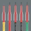 WERA sada náhradních bitů VDE KK 16 Turbo 1 PH/PZ/PZS/Torx®/plochá 16dílná