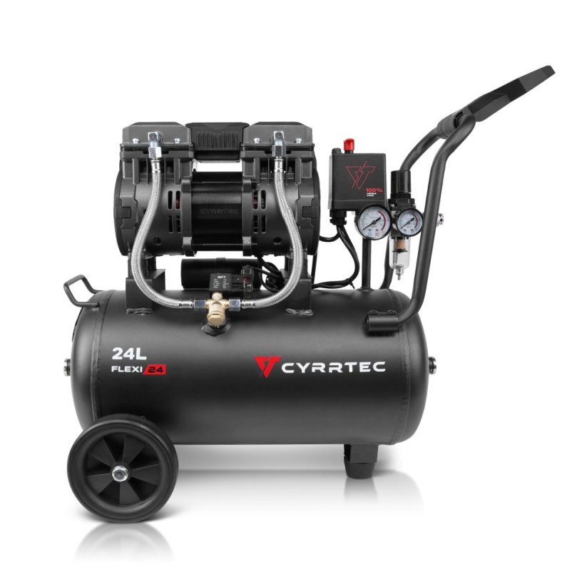 Bezolejový kompresor CYRRTEC FLEXI 24, záruka 3 roky