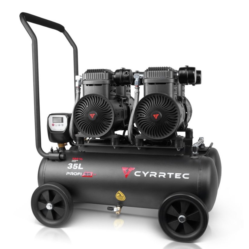 Bezolejový kompresor CYRRTEC PROFI 35 SP